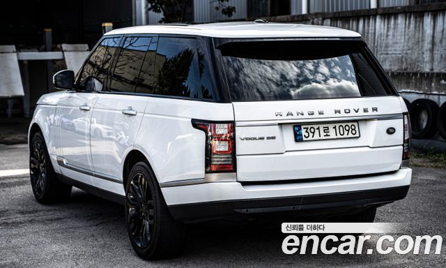 Land Rover Range Rover из Кореи Encar