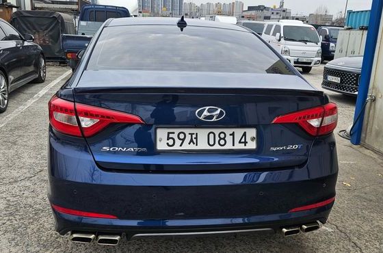 Hyundai Sonata 2.0 Turbo Exclusive — пробег 123 321 км — фото 4 из 5