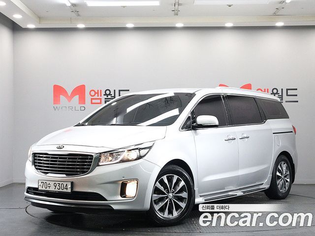 Kia Carnival из Кореи Encar