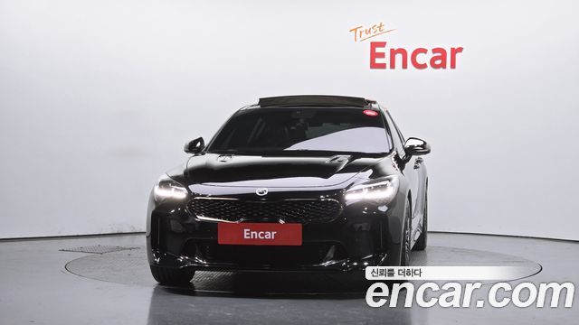 Kia Stinger из Кореи Encar