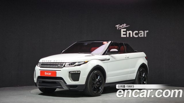 Land Rover Range Rover Evoque 2.0 TD4 SE Dynamic Convertible — пробег 81 297 км — фото 1 из 5