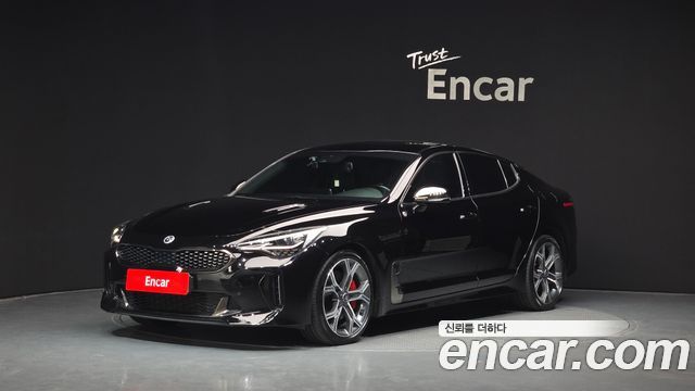 Kia Stinger из Кореи Encar