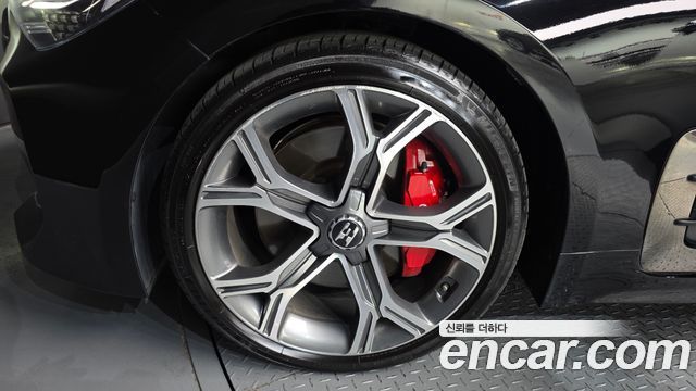Kia Stinger из Кореи Encar