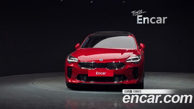 Kia Stinger из Кореи Encar
