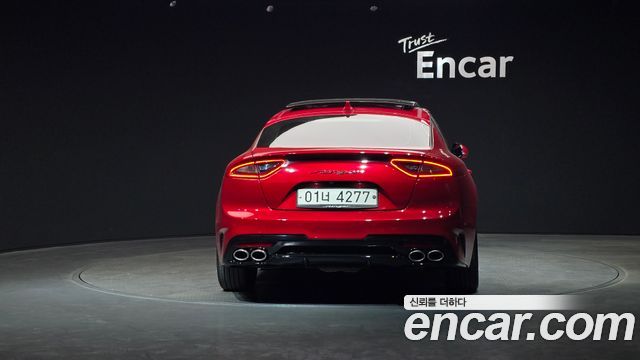 Kia Stinger из Кореи Encar
