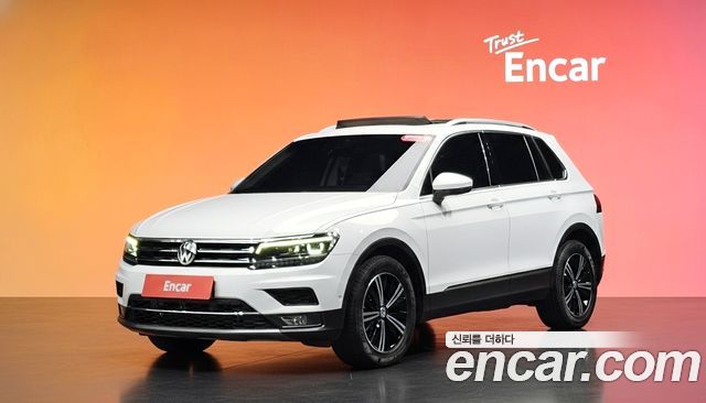 Volkswagen Tiguan из Кореи Encar