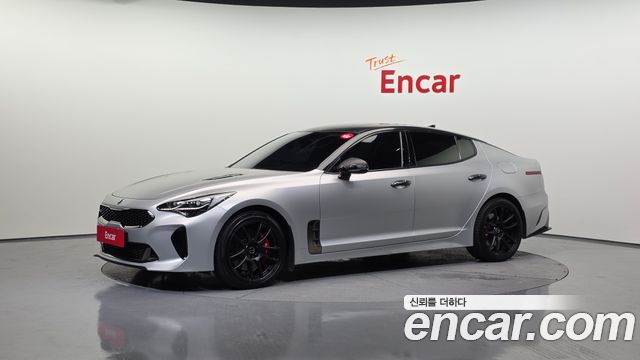 Kia Stinger из Кореи Encar