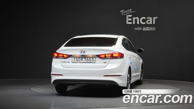 Hyundai AVANTE из Кореи Encar