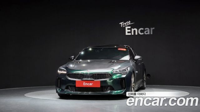 Kia Stinger из Кореи Encar