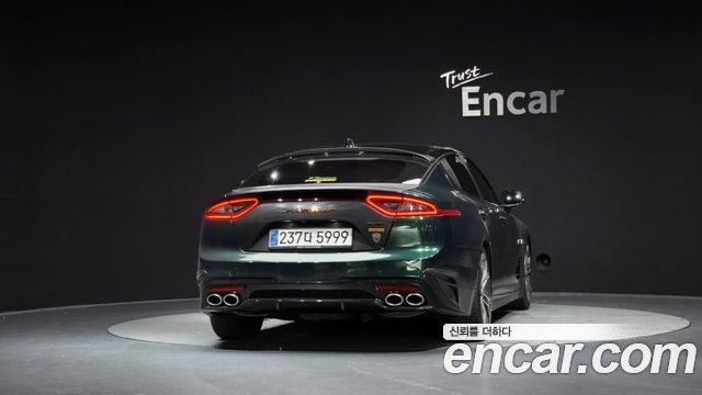 Kia Stinger из Кореи Encar