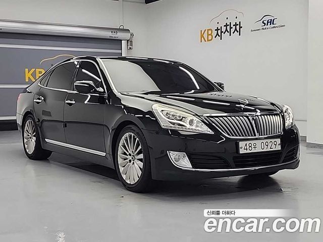 Hyundai Equus из Кореи Encar