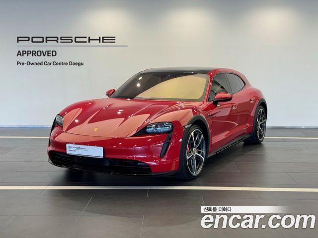Porsche Taycan из Кореи Encar