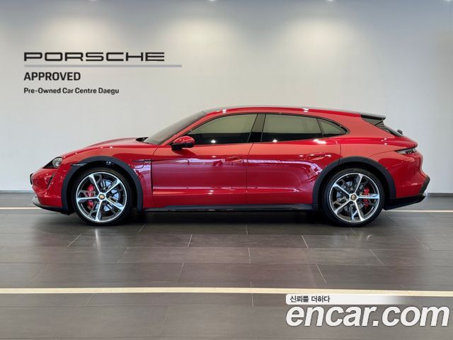 Porsche Taycan из Кореи Encar
