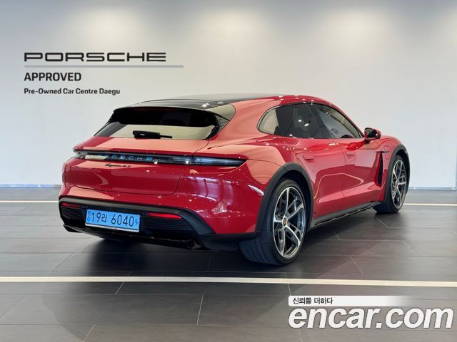 Porsche Taycan из Кореи Encar