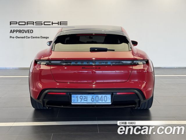 Porsche Taycan из Кореи Encar