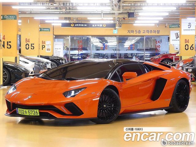 Lamborghini Aventador из Кореи Encar