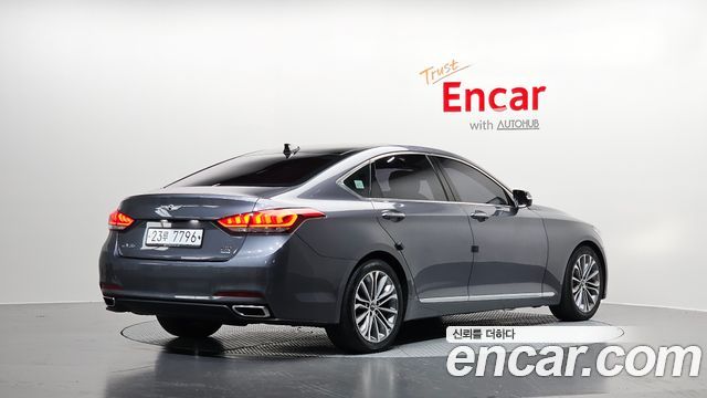 Hyundai Genesis из Кореи Encar
