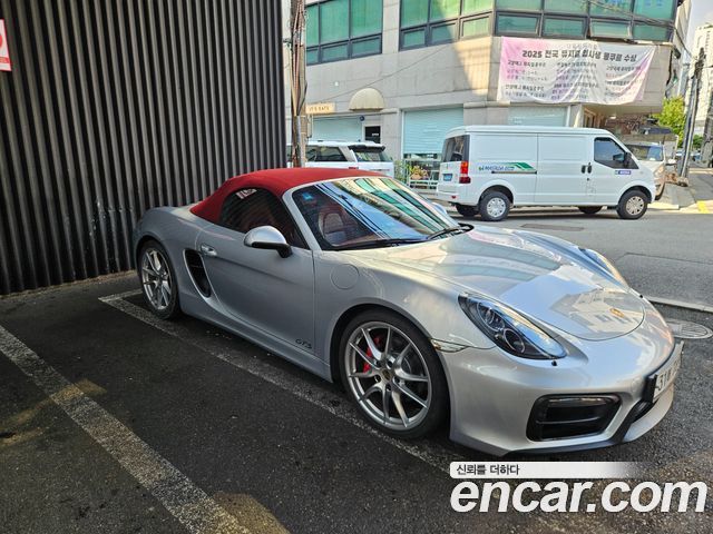 Porsche Boxster из Кореи Encar