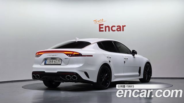 Kia Stinger из Кореи Encar