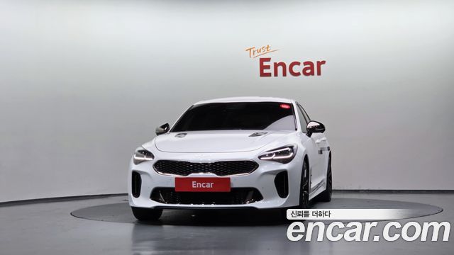 Kia Stinger из Кореи Encar