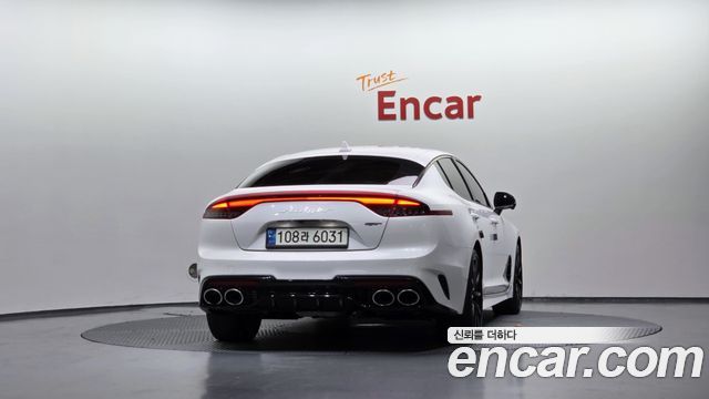 Kia Stinger из Кореи Encar