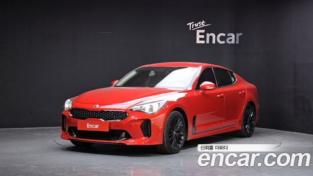 Kia Stinger из Кореи Encar