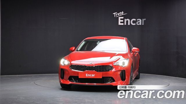 Kia Stinger из Кореи Encar