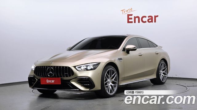 Mercedes-Benz AMG GT 4Door 43 4MATIC+ Dynamic golden daylight — пробег 9 555 км — фото 1 из 5