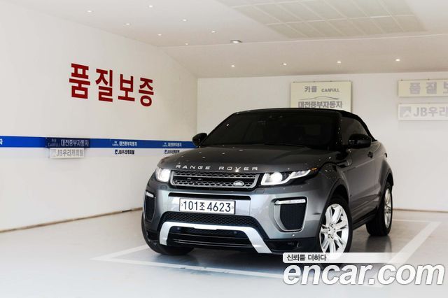 Land Rover Range Rover Evoque 2.0 TD4 SE Dynamic Convertible — пробег 139 000 км — фото 1 из 5