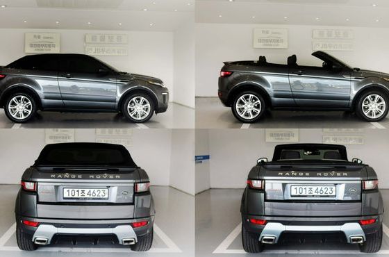 Land Rover Range Rover Evoque 2.0 TD4 SE Dynamic Convertible — пробег 139 000 км — фото 4 из 5