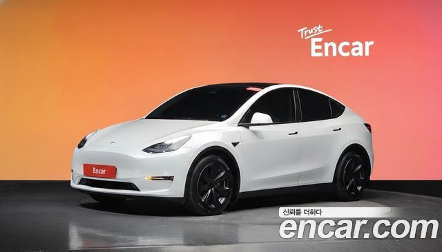 Tesla Model Y из Кореи Encar
