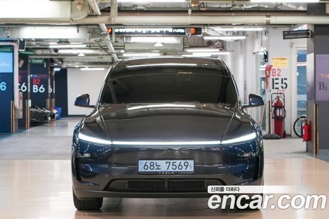 Tesla Model Y из Кореи Encar