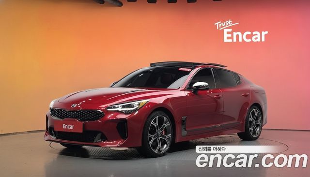 Kia Stinger из Кореи Encar
