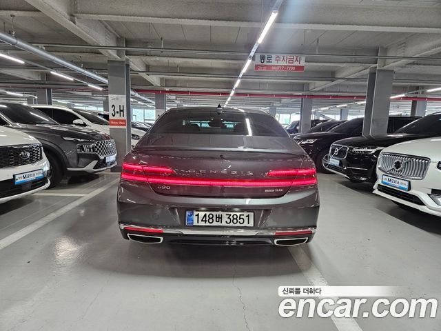 Genesis G90 из Кореи Encar