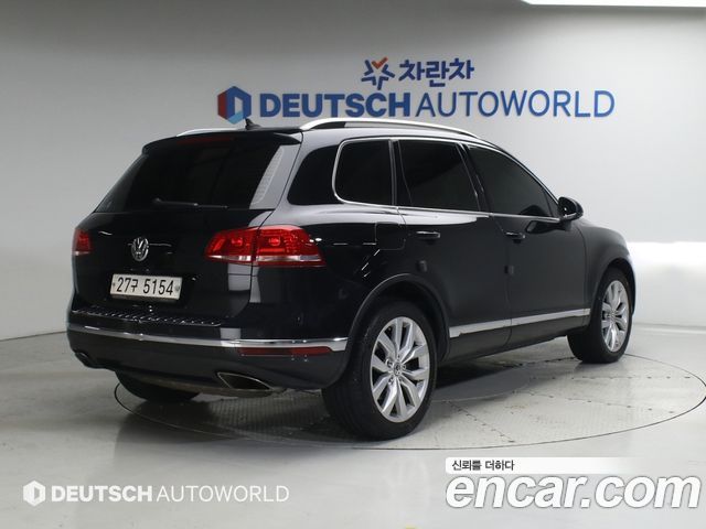 Volkswagen Touareg из Кореи Encar