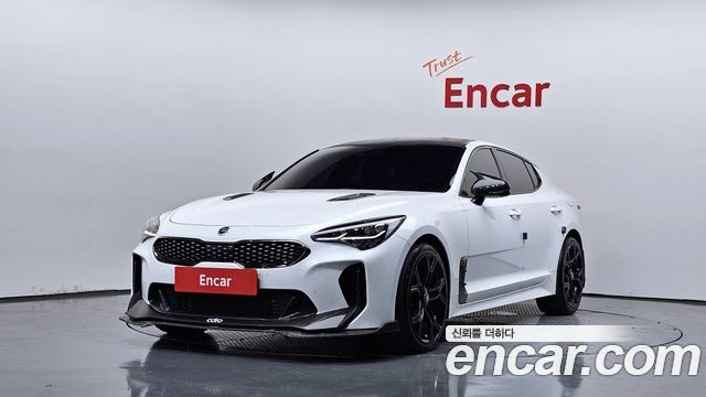 Kia Stinger из Кореи Encar