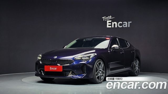 Kia Stinger из Кореи Encar
