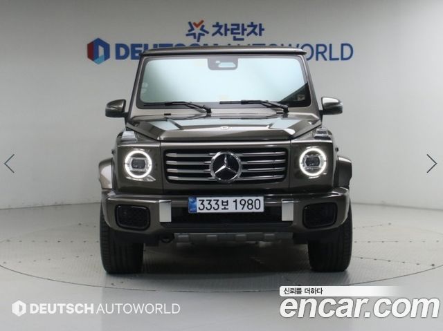 Mercedes-Benz G-Class из Кореи Encar