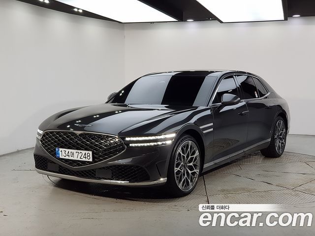 Genesis G90 Gasoline 3.5 Turbo e-S/C AWD — пробег 36 637 км — фото 1 из 5