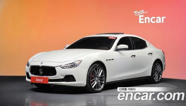 Maserati Ghibli из Кореи Encar