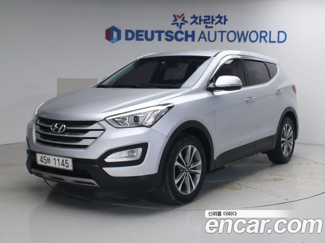 Hyundai Santafe Diesel(e-VGT) 2.0 2WD Morden — пробег 218 877 км — фото 1 из 5