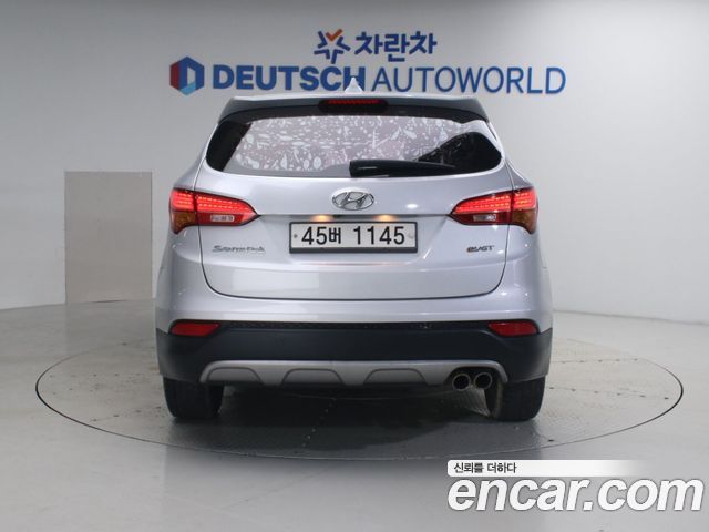 Hyundai Santafe Diesel(e-VGT) 2.0 2WD Morden — пробег 218 877 км — фото 4 из 5