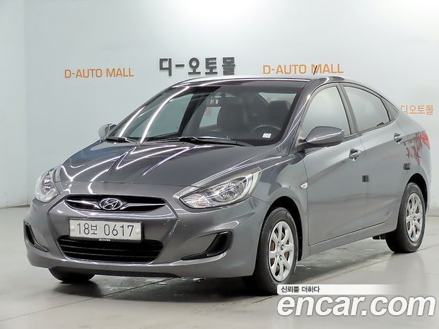 Hyundai Accent из Кореи Encar
