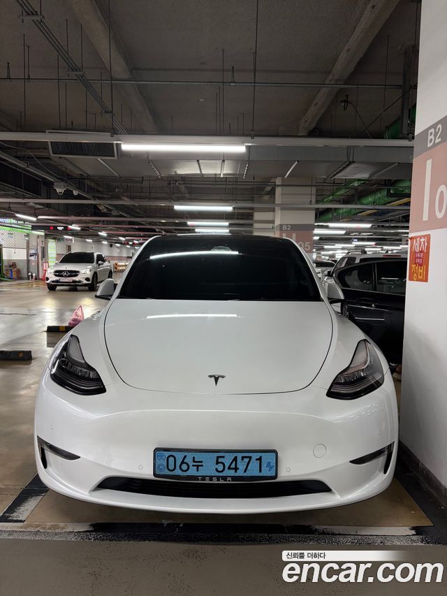 Tesla Model Y Long Range AWD — пробег 156 311 км — фото 1 из 5