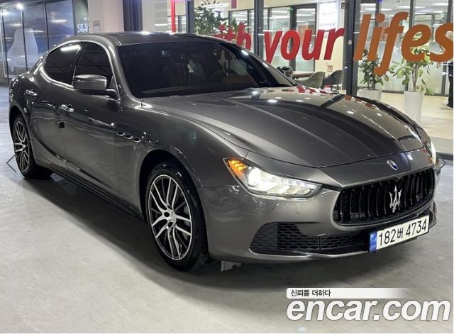 Maserati Ghibli из Кореи Encar