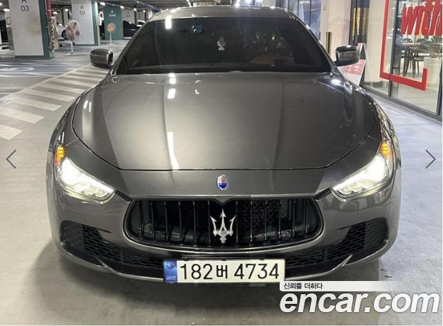 Maserati Ghibli из Кореи Encar