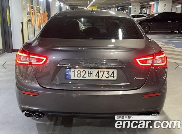 Maserati Ghibli из Кореи Encar