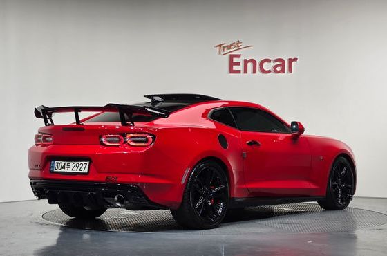 Chevrolet (Daewoo) Camaro SS 6.2 V8 Volcano Red — пробег 62 278 км — фото 2 из 5
