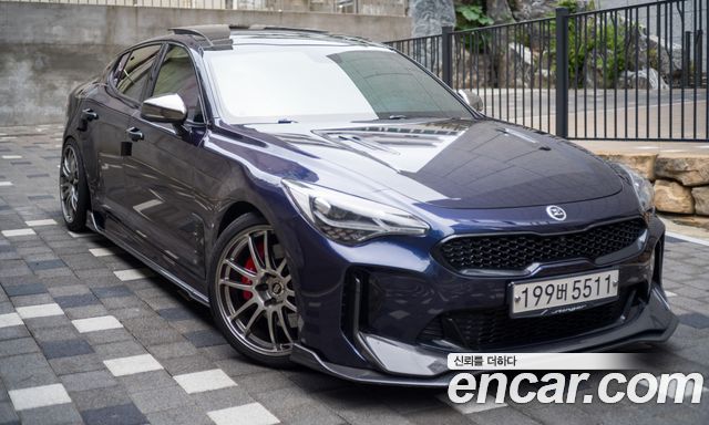 Kia Stinger из Кореи Encar