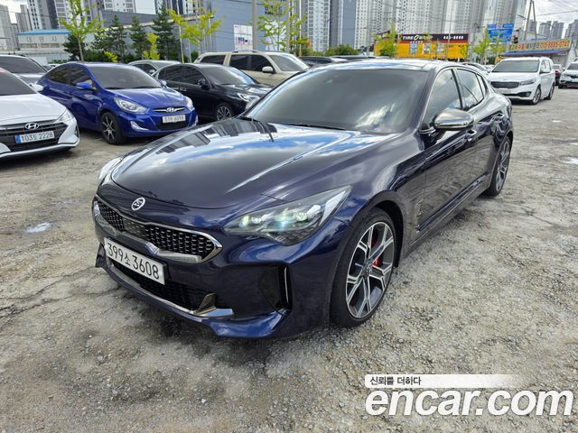 Kia Stinger из Кореи Encar